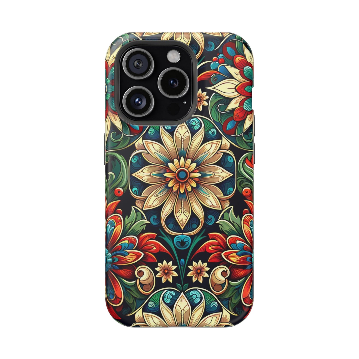 Celestial flowers MagSafe Tough Iphone Case