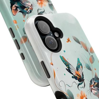 Kitten phone case, MagSafe Tough Iphone Cases