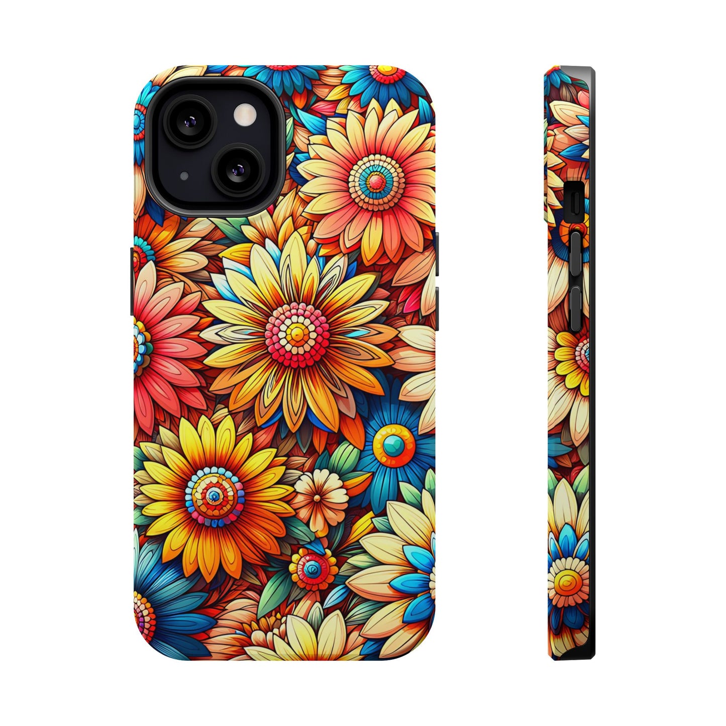 Flowers MagSafe Tough Iphone Case