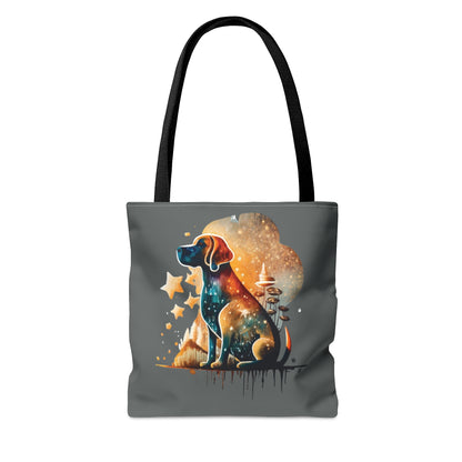 Beagle Tote Bag, colorful Beagle tote bag, tote bag dog owner