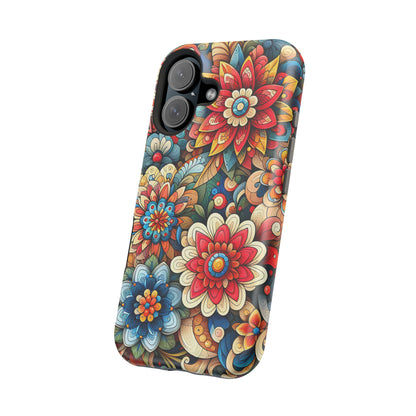 Flowers MagSafe Tough Iphone Case