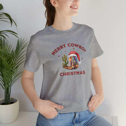 Merry cowboy christmas, cowboy christmas shirt