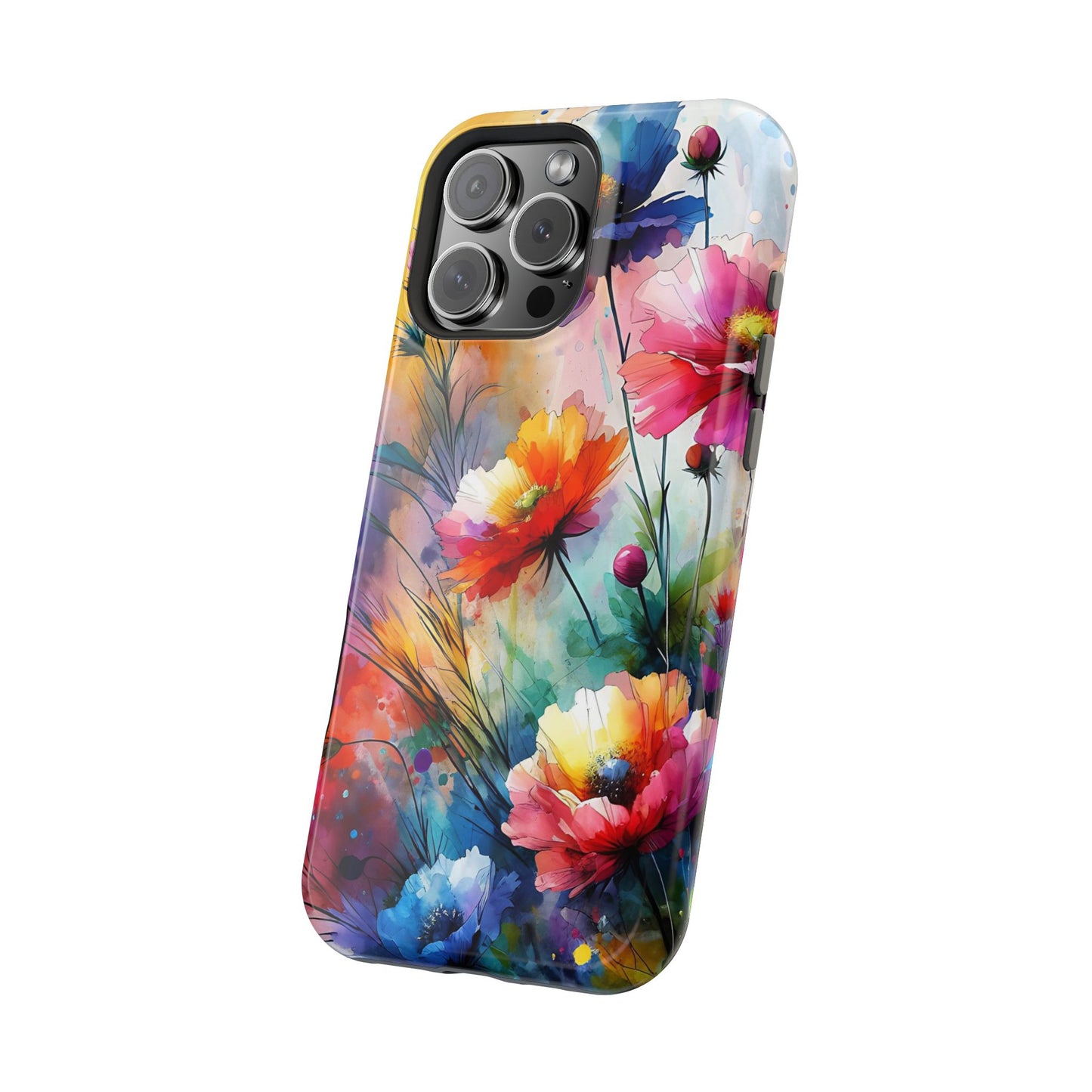 Flowers Style MagSafe Tough Iphone Case