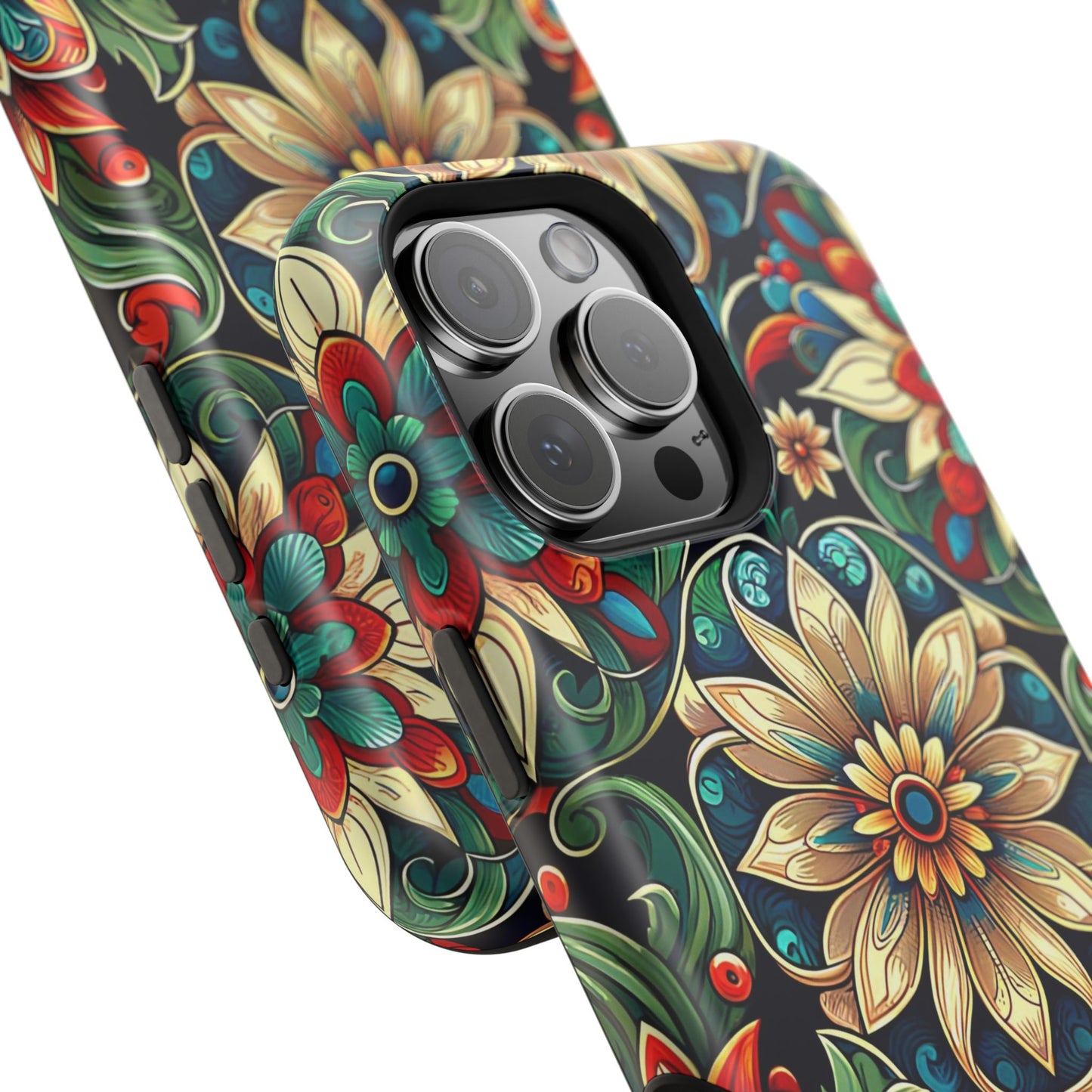 Celestial flowers MagSafe Tough Iphone Case