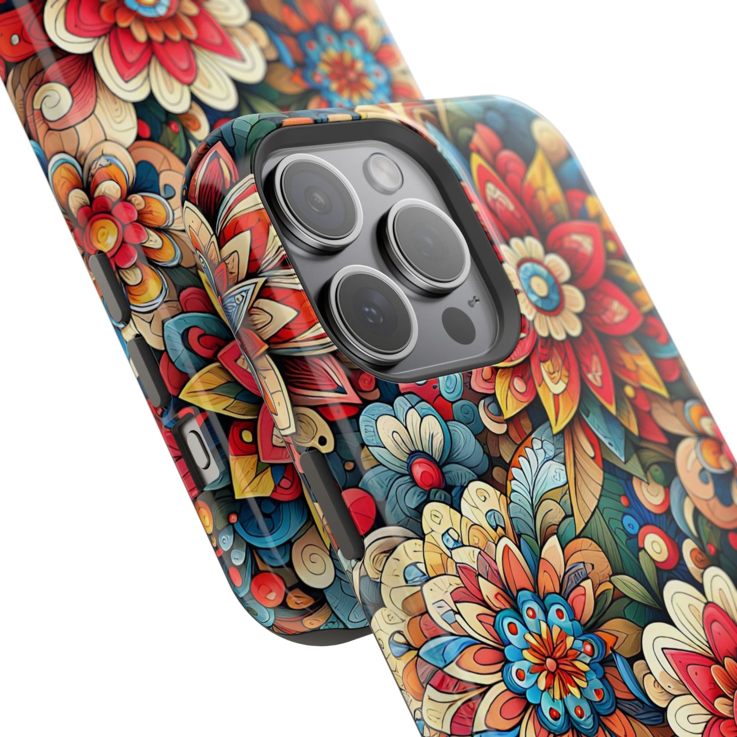 Flowers MagSafe Tough Iphone Case