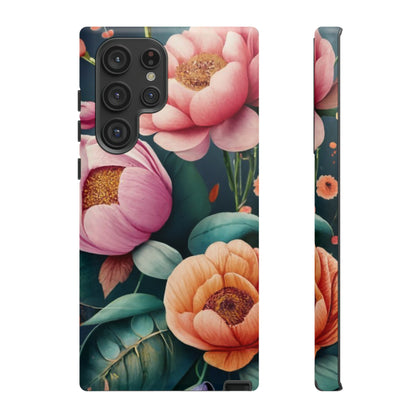 wildflower phone case, flower iphone case, flower Samsung case