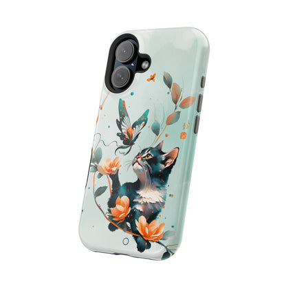 Kitten phone case, MagSafe Tough Iphone Cases