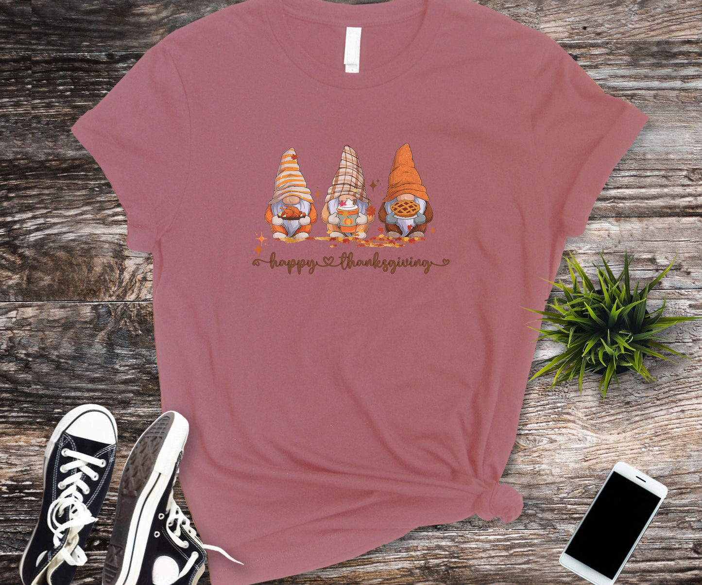 Happy thanksgiving, thanksgiving gnomes shirt