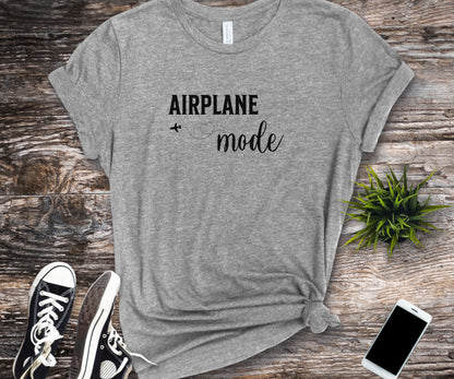 Airplane mode, Trip shirt, shirt for vacations, trips, girls trips, cruises