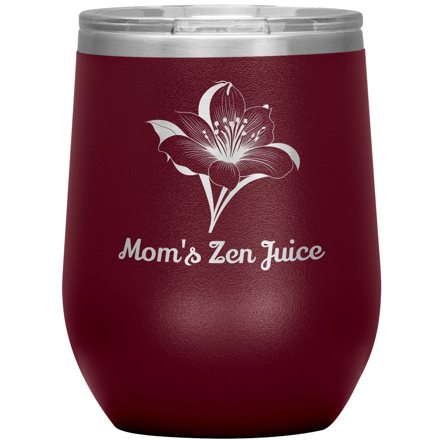 Mom's Zen Juice, Insulated Wine Tumbler