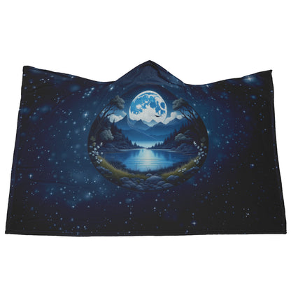 Serene hooded blanket