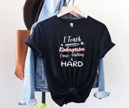 Kindergarten teacher shirt, funny kindergarten shirt