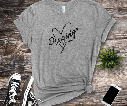 Praying mama tshirt, praying mama, christian shirt