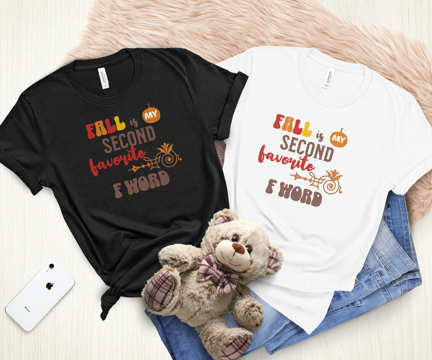 Fall is my second favorite F word, funny fall shirt