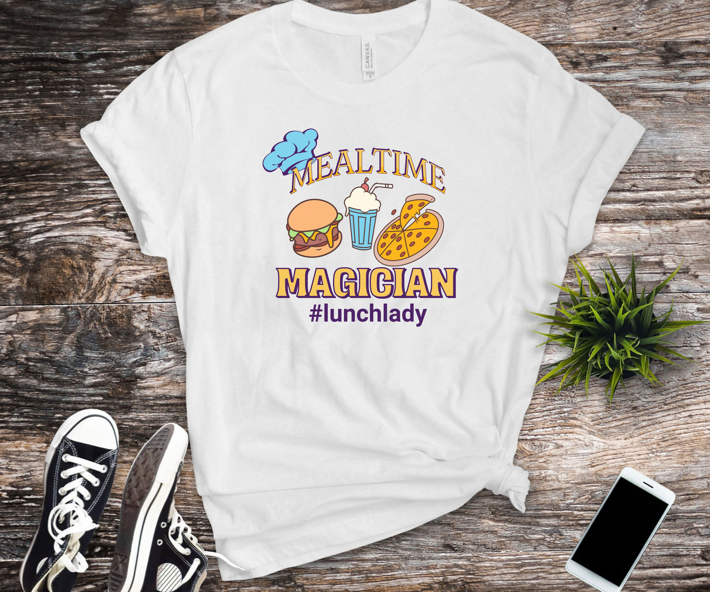 Mealtime magician, lunch lady shirt, Cafeteria Worker shirt