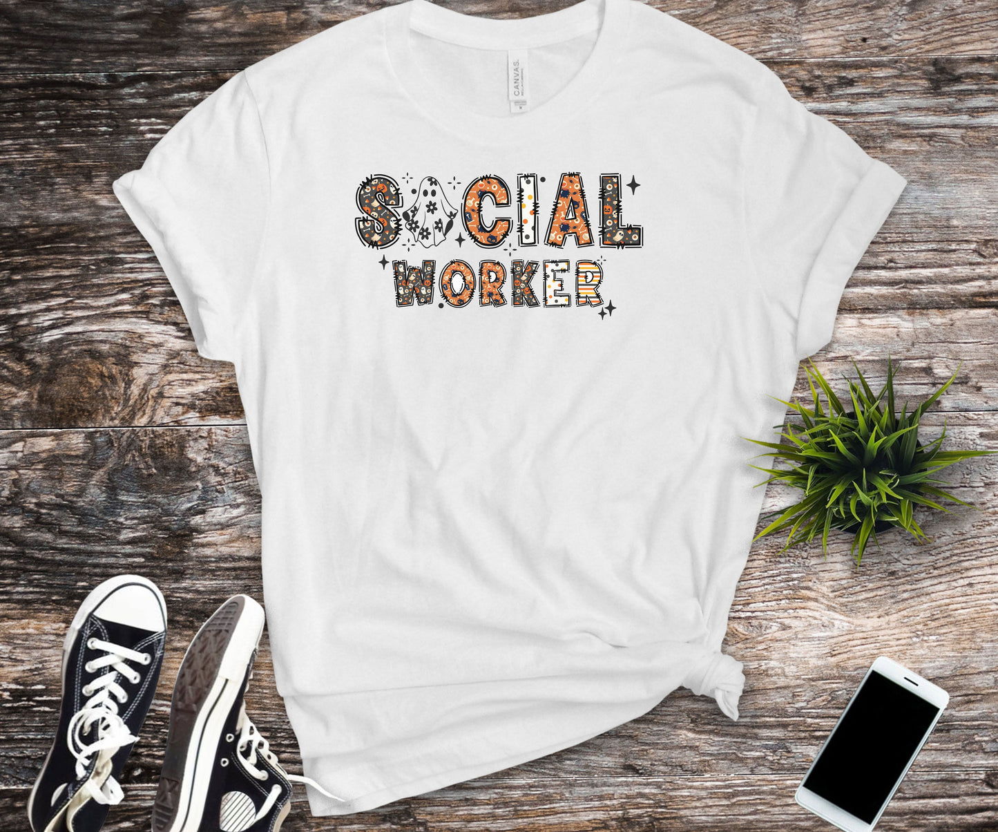 Spooky Social Worker shirt, social worker shirt, halloween shirt