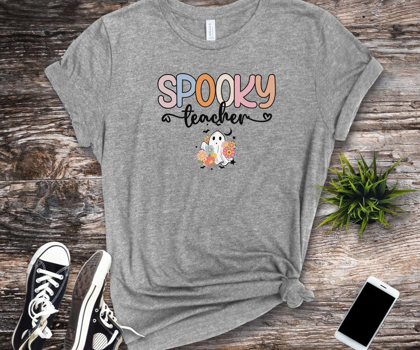 Spooky teacher shirt, Halloween teacher Shirt