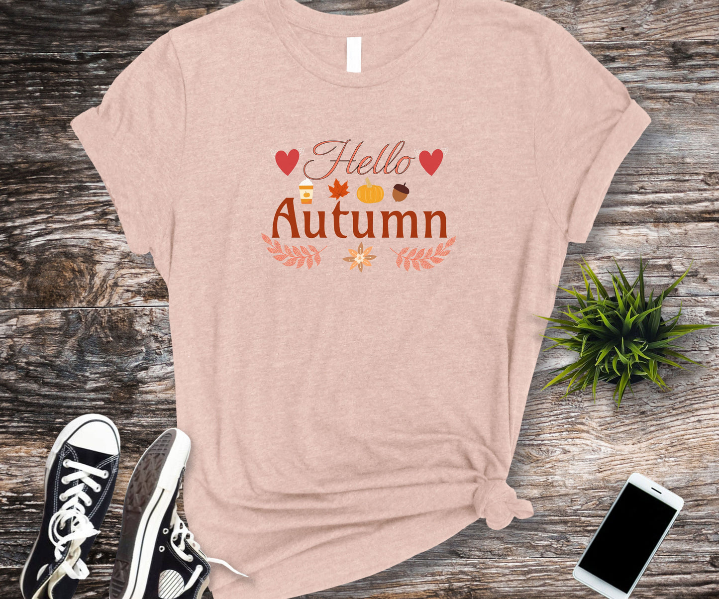 Hello Autumn shirt, fall Outfit for Woman