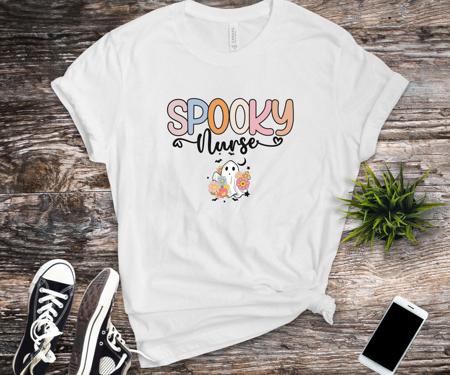 Spooky nurse, Halloween Nurse Shirt, Nurse Halloween Shirt