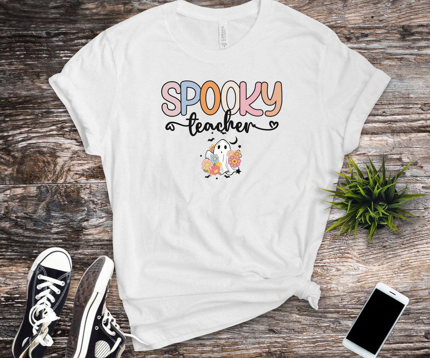 Spooky teacher shirt, Halloween teacher Shirt