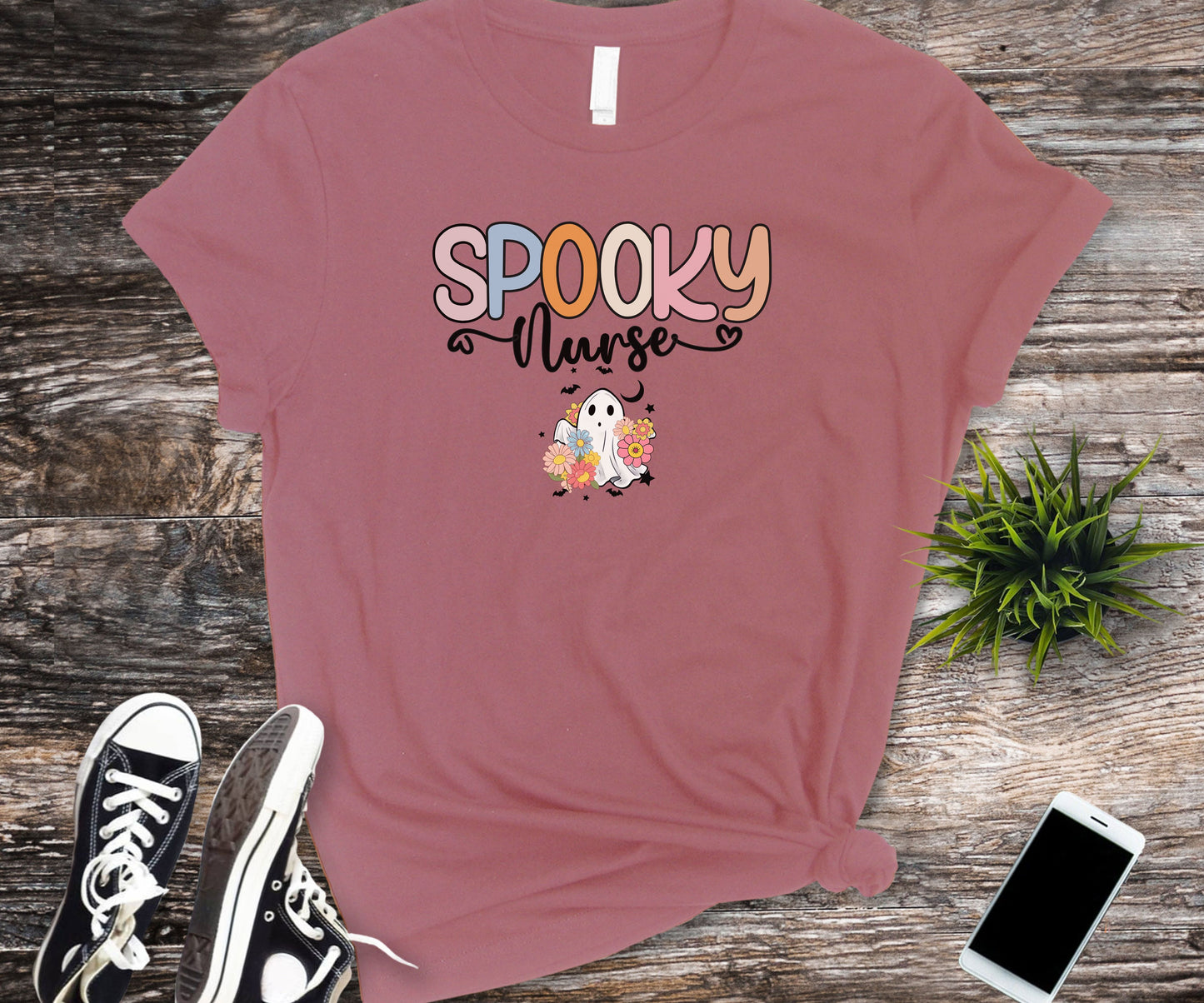 Spooky nurse, Halloween Nurse Shirt, Nurse Halloween Shirt