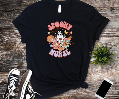 Spooky nurse, halloween nurse shirt