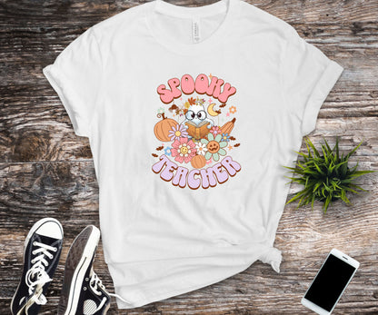 Spooky teacher, halloween teacher shirt