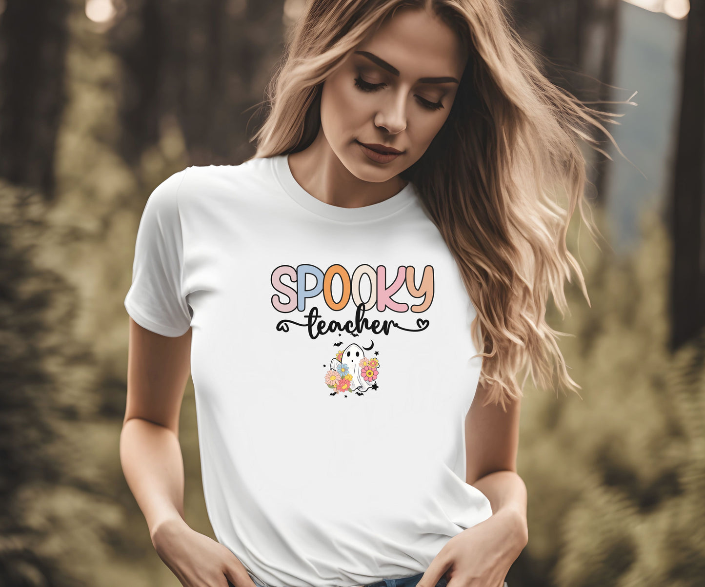 Spooky teacher shirt, Halloween teacher Shirt